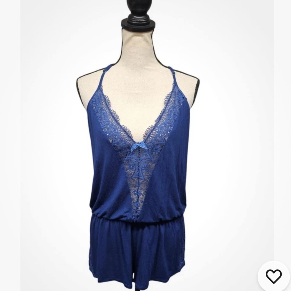 victoria secrets lace cami romper da